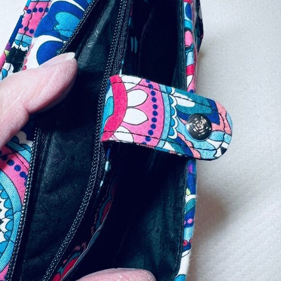 Vera Bradley Wallet, Card Case & Wrist Strap, EUC - Picture 7 of 12